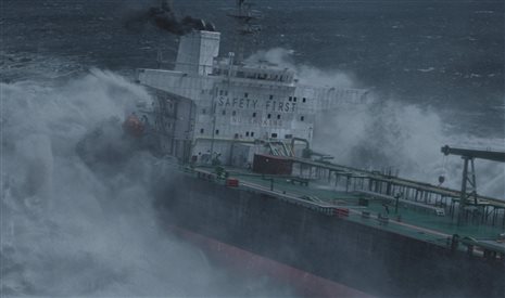 the burning sea