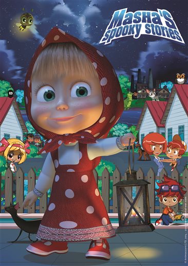 masha spooky stories poster